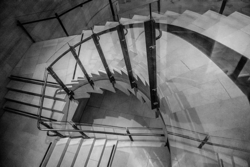 Corey-Chong-Stairs-Shadow-March-2025-Digital-Mono-Beginner-1st-Place