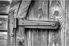 A Knotty Doorway Up Close