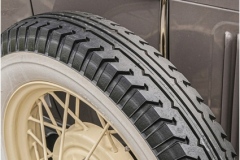 Vintage Auto And Spare Tire