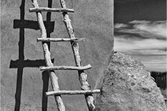 John-Sandstedt-Ladder-at-the-Mission-Church-April-2023-Digital-Mono-Salon-Award