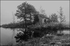 Rich-Doerr-Cranberry-Bog-Pump-House-April-2023-Digital-Mono-Salon-First-Place