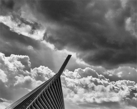 Bernie-Solomon-Marine-Corps-Museum-Roof-Detail-BW-Oct-2024-Digital-Mono-Theme_-Architectural-Detail-Advanced-Award