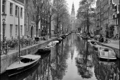 Jim-Kochis-Amsterdam-Canal-Reflection-Nov-2025-Digital-Mono-Reflections-Advanced-Award