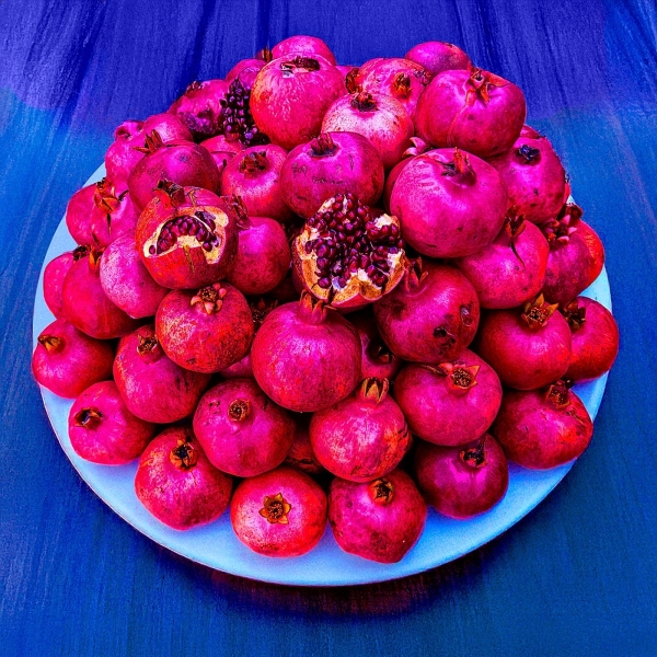 Marilyn Baldi-Pomegranates- Jan 2026 -Digital Color - Open Master Award